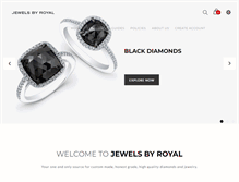 Tablet Screenshot of eternitydiamondrings.com